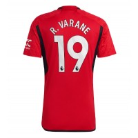 Billiga Manchester United Raphael Varane #19 Hemma fotbollskläder 2023-24 Kortärmad
